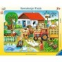 Puzzle tip rama unde sa il asez 15 piese